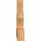 Ekena Millwork Saratoga Smooth Timber Gable Bracket, Western Red Cedar, 72"W x 21"H x 3 1/2"D x 5 1/2"F, 7/12 Pitch GBW072X21X0406SAR00SWR - alternate 2